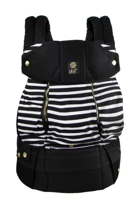 Lillebaby bärsele pursuit all seasons black of the same stripe