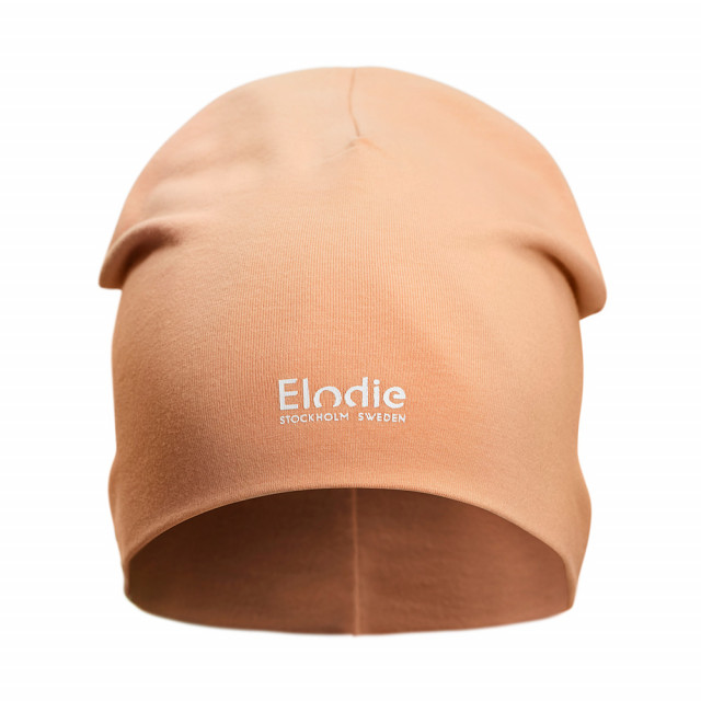 Elodie details mössa logo beanie amber apricot