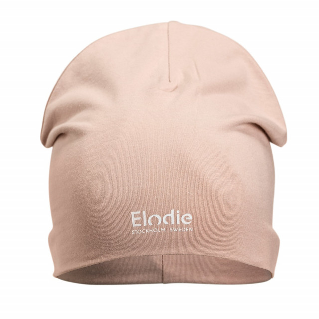 Elodie details mössa logo beanie powder pink
