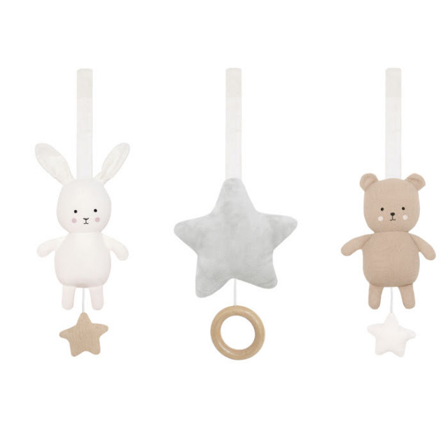 Jabadabado babygymfigurer nalle/kanin 