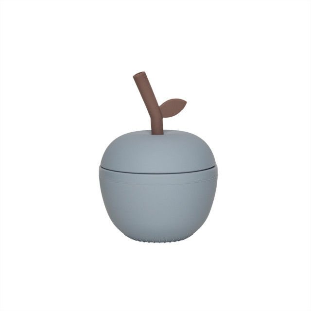 Oyoy mini drickmugg äpple dusty blue