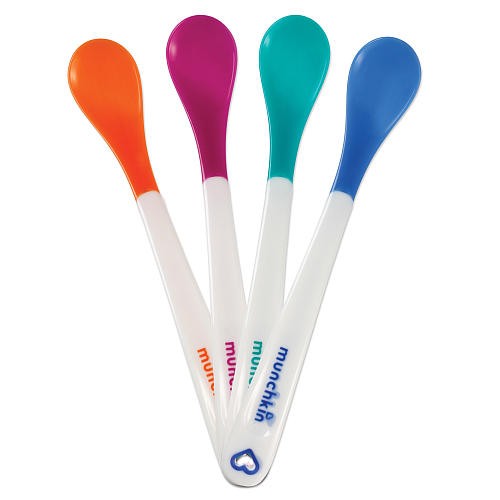 Munchkin white hot safety spoons 4-p