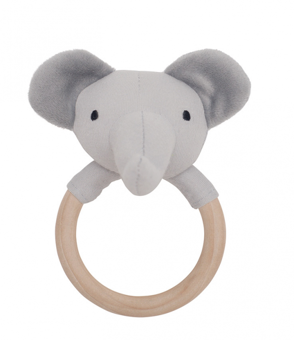 Jabadabado skallra träring elefant