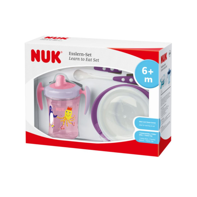 Nuk learn to eat purple