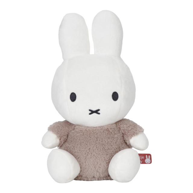 Little dutch miffy gosedjur fluffy taupe 25cm