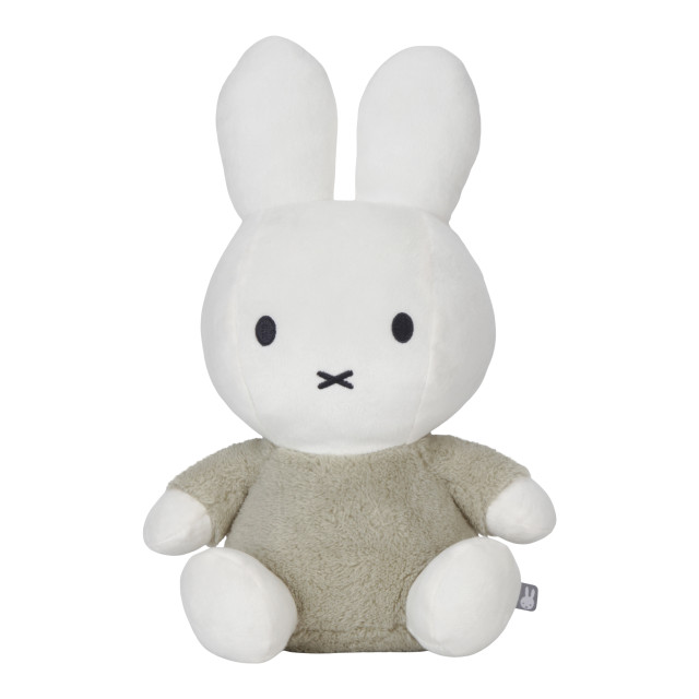 Little dutch miffy gosedjur fluffy green 35cm