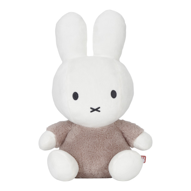 Little dutch miffy gosedjur fluffy taupe 35cm
