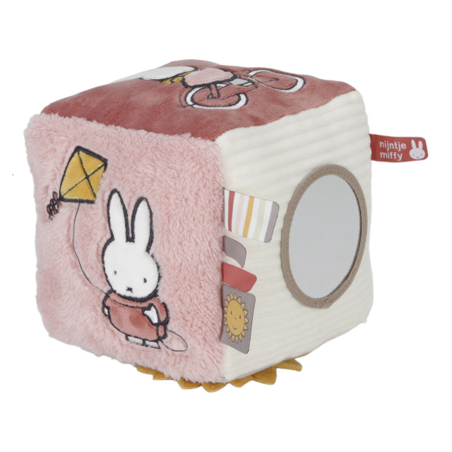 Little dutch miffy aktivitets kub fluffy pink