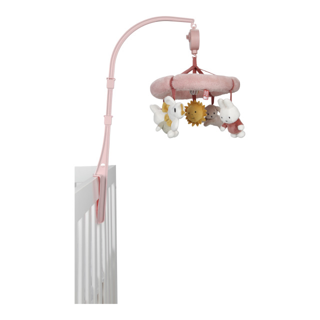 Little dutch miffy musikmobil fluffy pink