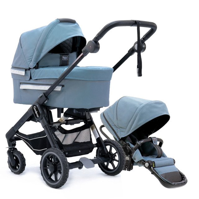 Emmaljunga 2023 LIMITED EDITION NXT60 duovagn glacier inkl tillbehörspaket