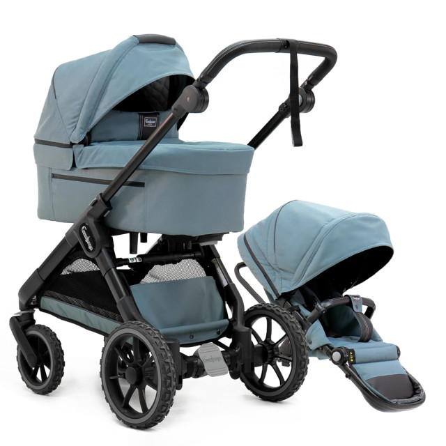 Emmaljunga 2023 LIMITED EDITION NXT90 duovagn glacier inkl tillbehörspaket