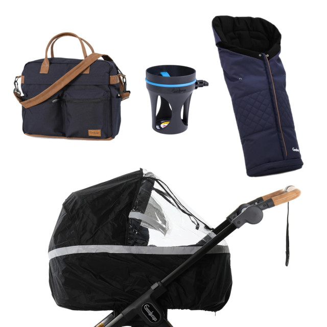 Emmaljunga premium paket outdoor navy OBS! Vid köp av komplett Emmaljunga vagn