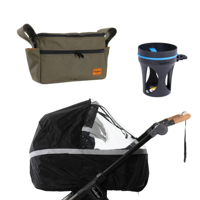 Emmaljunga komfort paket outdoor olive OBS! Vid köp av komplett Emmaljunga vagn