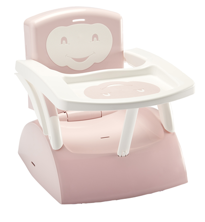 Thermobaby booster stol på stol powder pink