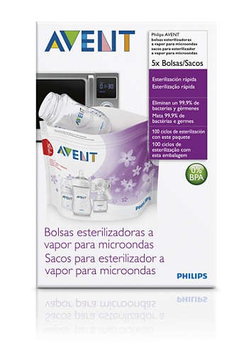Avent steriliseringspåsar 5-pack