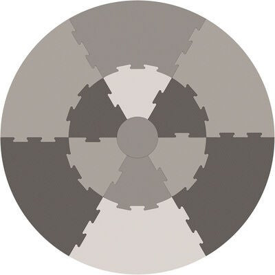 Sebra lekmatta/pusselmatta pigeon grey