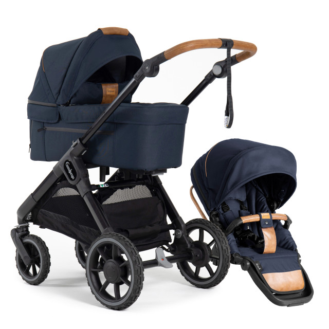 Emmaljunga sento max ergo+ duovagn outdoor dark navy 