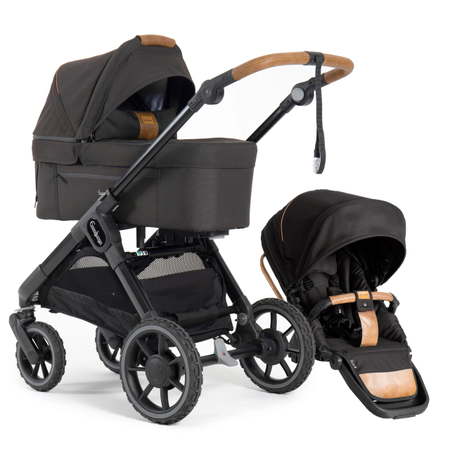 Emmaljunga sento max ergo+ duovagn outdoor brown 