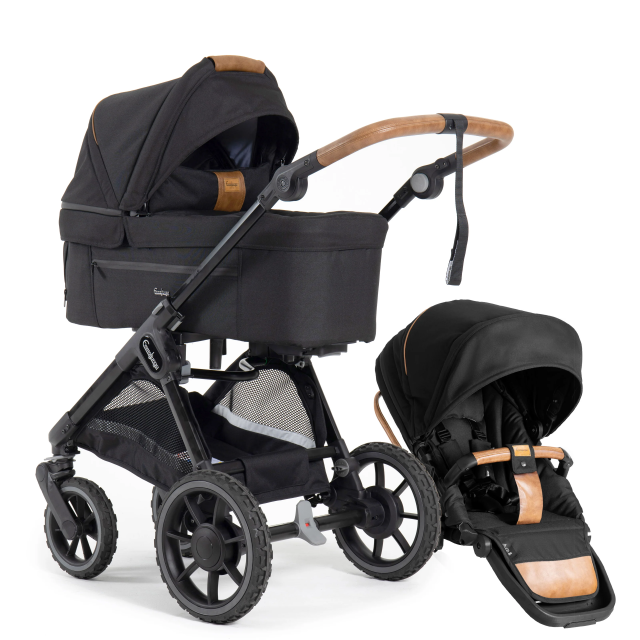 Emmaljunga sento pro ergo+ duovagn outdoor black 
