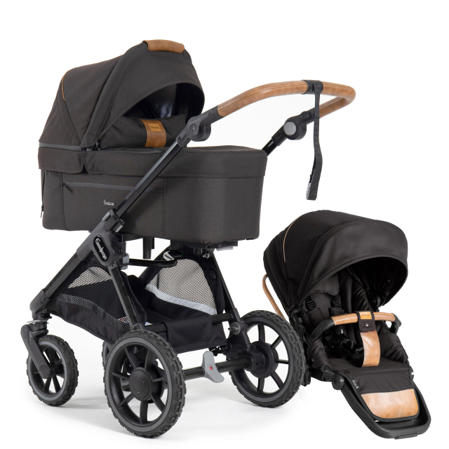 Emmaljunga sento pro ergo+ duovagn outdoor brown 