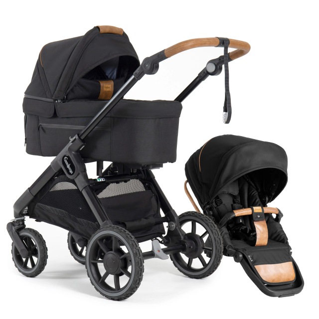 Emmaljunga sento max ergo+ duovagn outdoor black 