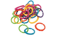 Playgro loopy links tjugofyra ringar