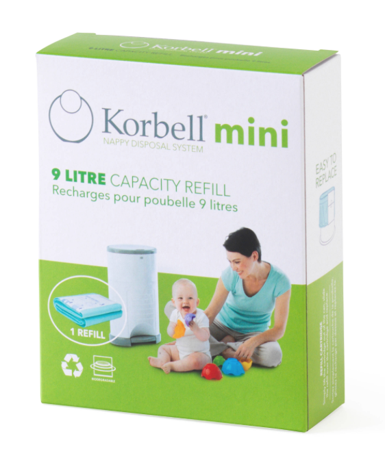 Korbell mini blöjpåse refill 1-pack