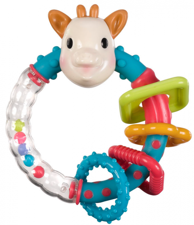 Sophie la girafe skallra med ringar