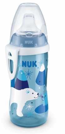 Nuk first choice active cup 300ml blå