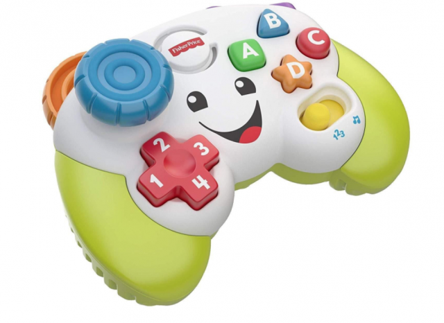 Fisher price lek och lär spelkonsoll