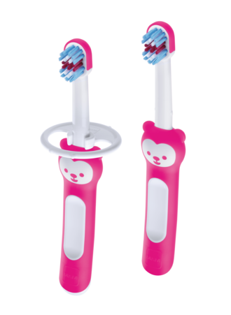 Mam tandborste 2-pack rosa