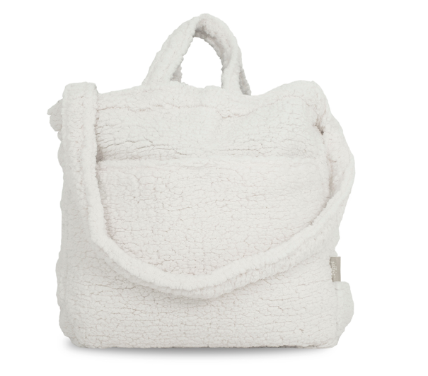 Jollein skötväska teddy creamy white