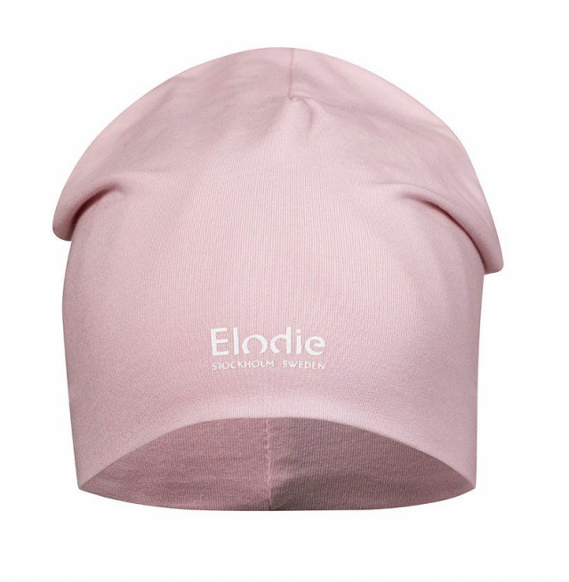 Elodie details mössa logo beanie candy pink