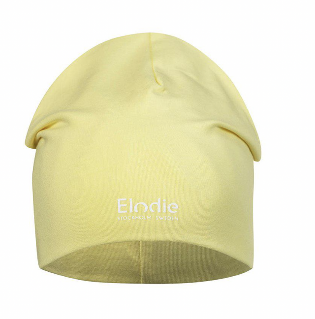 Elodie details mössa logo beanie sunny yellow