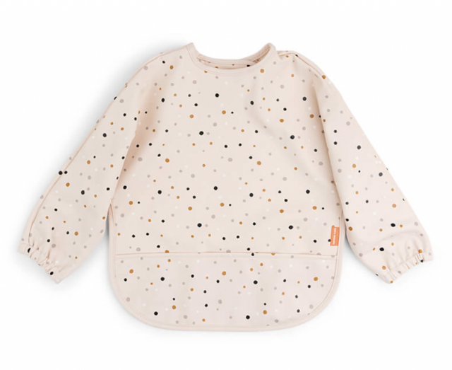 Done by deer haklapp med ärm happy dots powder