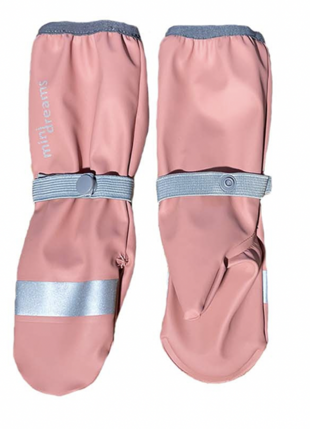 Mini dreams fodrad regnvante dusty pink