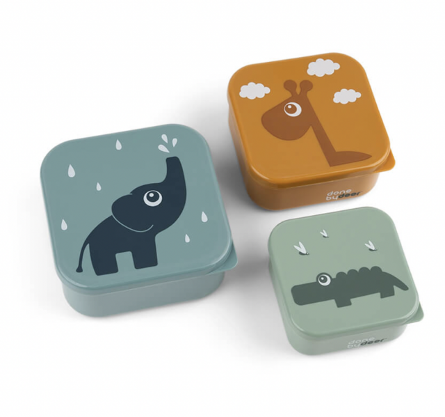 Done by deer snack box deer friends blue 3-pack