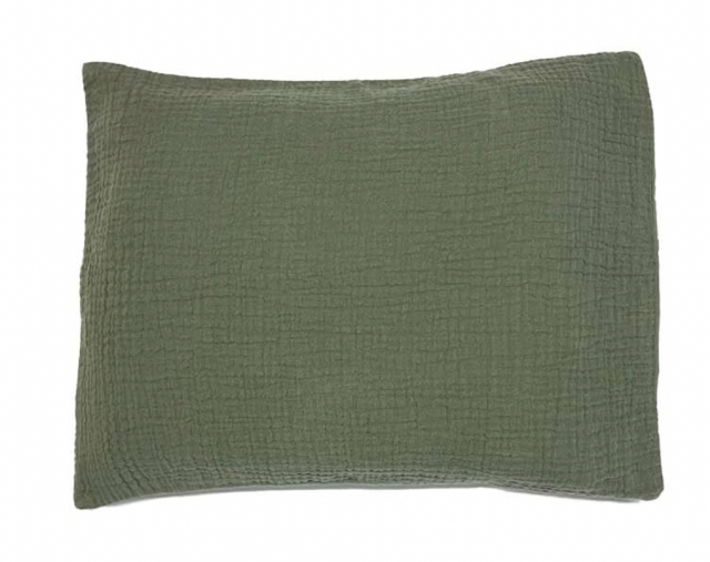 Mini dreams örngott little waves vagn/vagga dark green