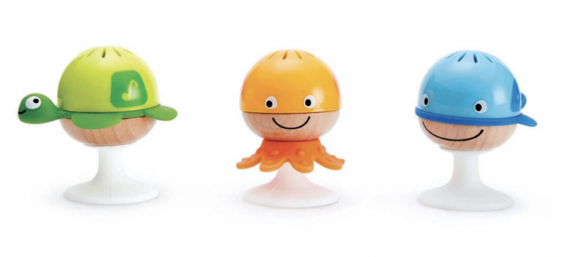Hape skallror med sugpropp 3-pack 
