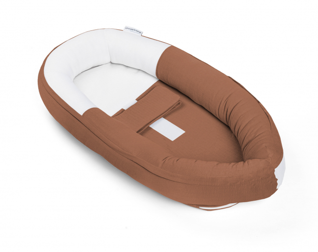 Doomoo babynest quilt terracotta