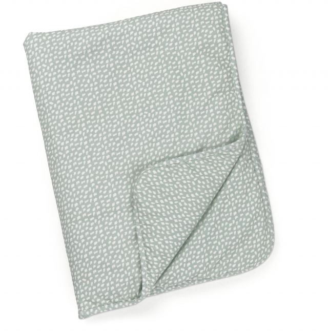 Doomoo filt vadderad moln kaki 75x100cm