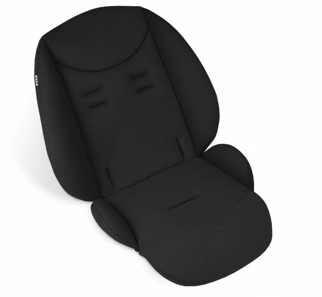 Inovi sittdyna memory foam med mjukt sidostöd svart