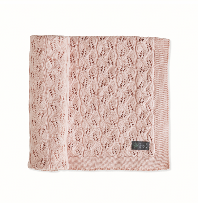 Vinter & bloom filt moment eko cloud pink 100x80cm