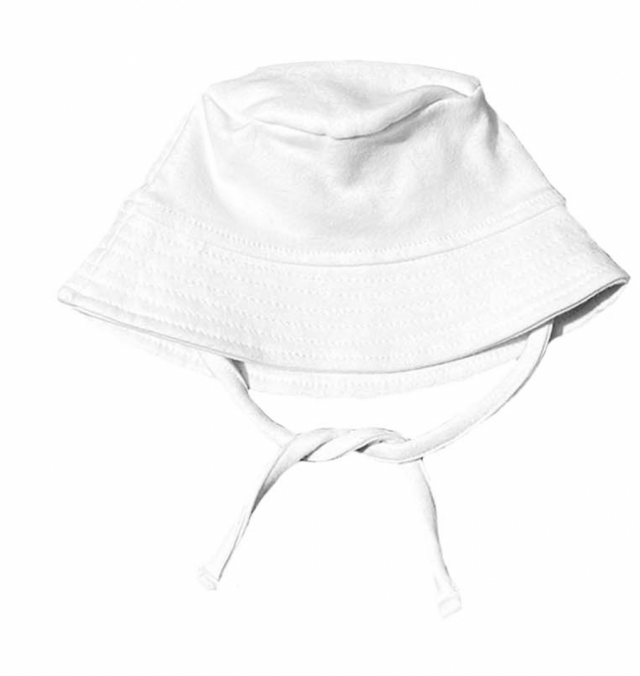 Mini dreams solhatt jersey vit