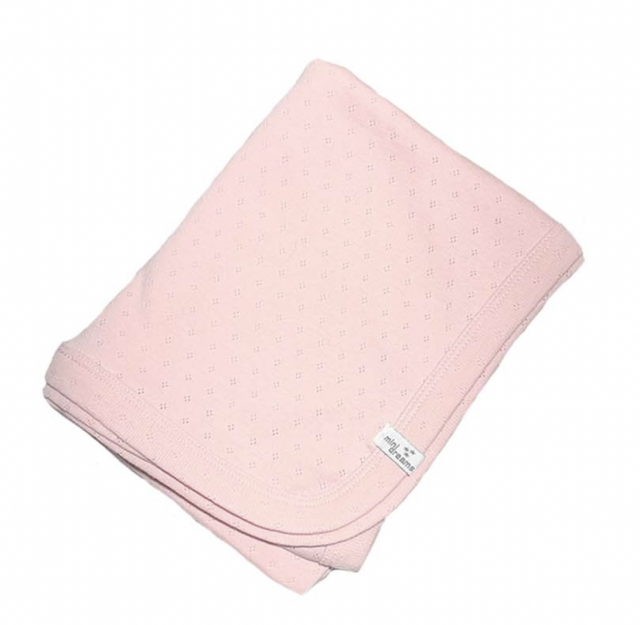 Mini dreams filt sweet blanket rose 70x90cm