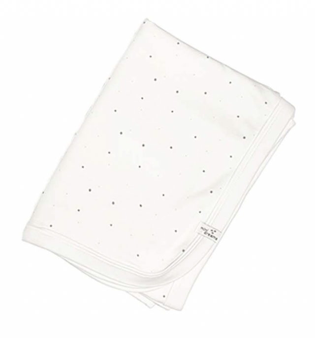 Mini dreams filt dot jersey white 70x100cm