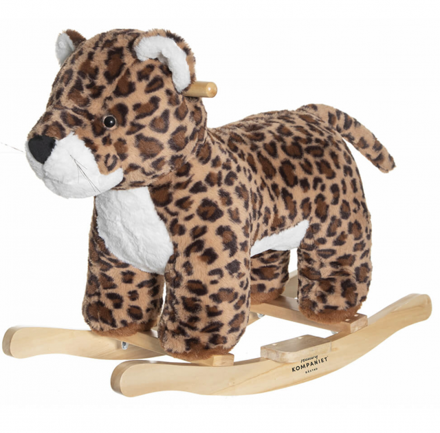Teddykompaniet gungdjur leopard