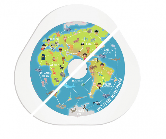 Stokke MuTable lekbräde the world (Beställningsvara)
