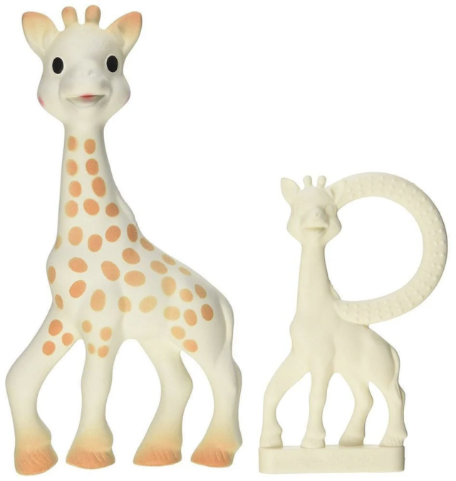 Sophie la girafe bitleksak med bitring