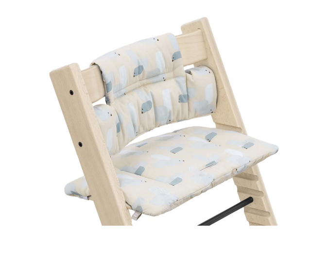 Stokke tripp trapp classic cushion birds blue 